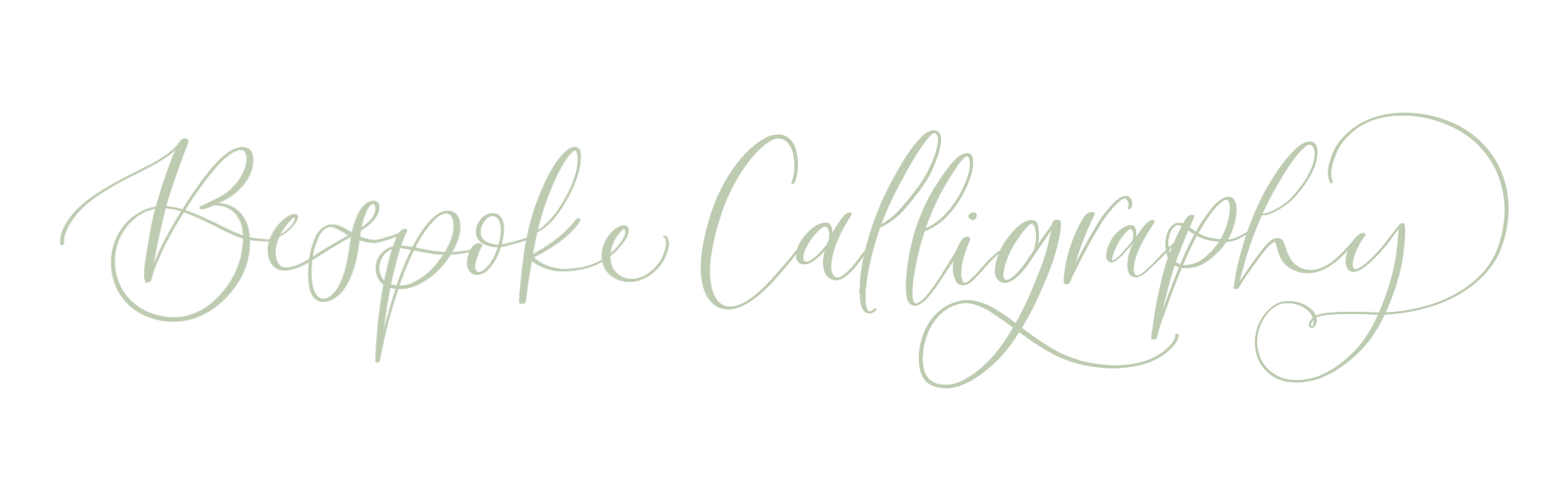 Bespoke calligraphy - The Kind Designer