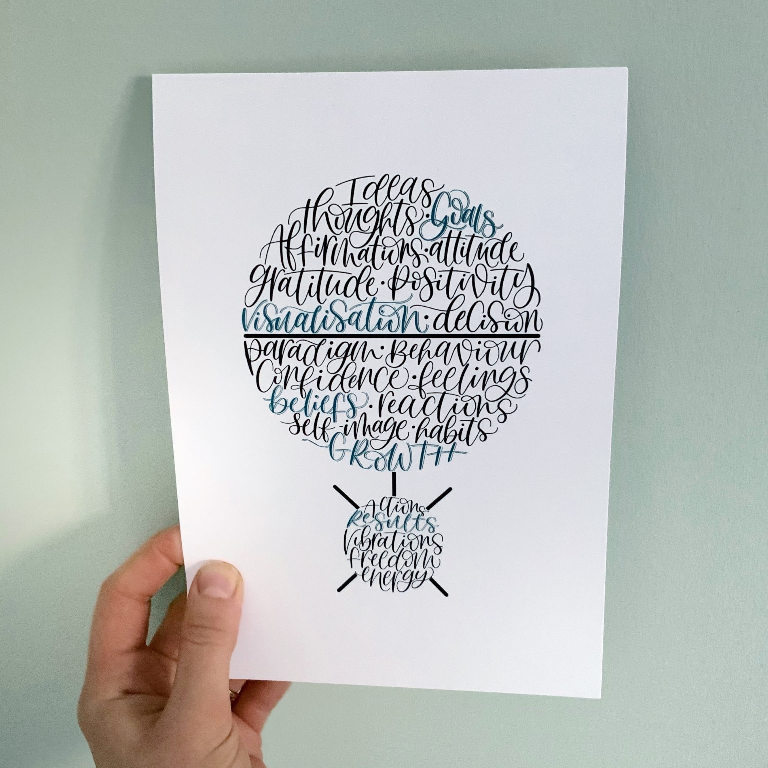 Bespoke calligraphy - The Kind Designer